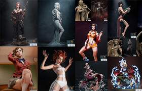 3D-Print Models Bundle 2 - dt - Aug 2026 压缩后108 GB（已压缩）