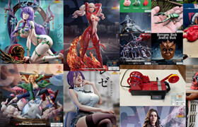 3D-Print Models Bundle 4 - dt - Aug 2026 压缩后101 GB（已压缩）