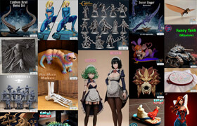 3D-Print Models Bundle 5 - dt - Aug 2026 压缩后93.7 GB（已压缩）