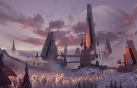 Domestika - Sci-fi Concept Art Create Cinematic Key Frames