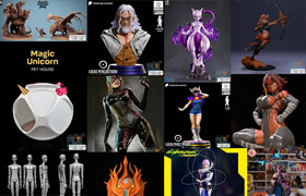 3D-Print Models Bundle 9 - dt - Aug 2026 压缩后105 GB（已压缩）