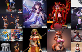 3D-Print Models Bundle 10 - dt - Aug 2026 压缩后90 GB（已压缩）