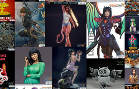 3D-Print Models Bundle 11 - dt - Aug 2026 压缩后106 GB（已压缩）