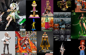 3D-Print Models Bundle 14 - dt - Aug 2026 压缩后96.4 GB