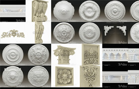 Decoration Decorative plaster 石膏雕花 - p2