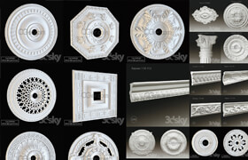 Decoration Decorative plaster 石膏雕花 - p3