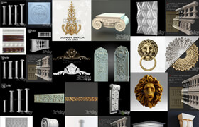 Decoration Decorative plaster 石膏雕花 - p19