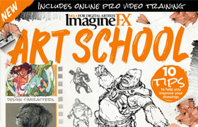 ImagineFX Presents - Art School, 6th Edition 2026 (PDF) - book