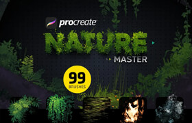 Nature Master for Procreate - Frankentoon Studio