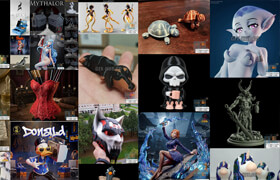 3D-Print Models Bundle 19 - dt - Aug 2026 压缩后103 GB（已压缩）