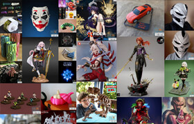 3D-Print Models Bundle 20 - dt - Aug 2026 压缩后99.7 GB（已压缩）