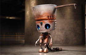 Pothead - A Blender Hard Surface Character Creation Course