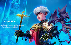 ArtStation - Character Design Narrative Illustration from Concept to Final