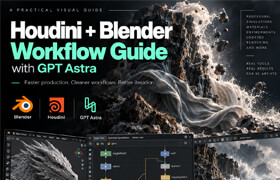 Gumroad - Houdini & Blender Workflow Guide, GPT Astra for 3D Artists