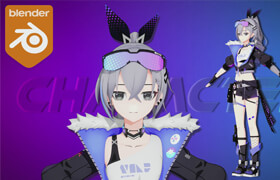 Udemy - 3d Anime Character Creation in Blender Step-by-Step Guide