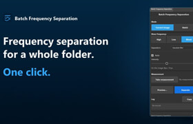 Batch Frequency Separation For Photoshop