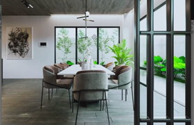 Domistika - Interiors rendering with Sketchup y V-Ray