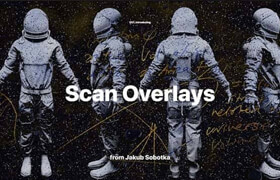 Jakub Sobotka - Scan Overlays - 视频素材