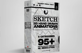 SICKBOAT - Sketch Vol. 1 - 2D Hand Drawn Animations - 视频素材