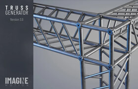 Truss Generator - Geometry Nodes Based