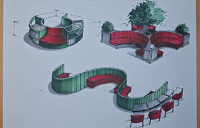 Udemy - Furniture Design Sketching Form Creation Masterclass