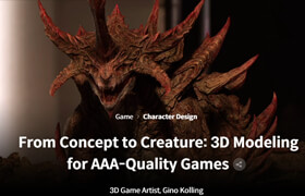 Coloso - From Concept to Creature 3D Modeling for AAA-Quality Games