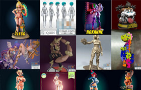 3D-Print Models Bundle 4 - dt - Oct 2026 压缩后98.9 GB（已压缩）