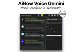 AiBow Voice Gemini for Premiere Pro