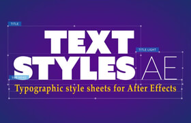 Text Styles AE