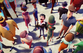 Autodesk Golaem / olaem Crowd