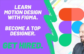 ZeroToMastery - Motion Design with Figma Animations, Motion Graphics, UXUI (2025-4)